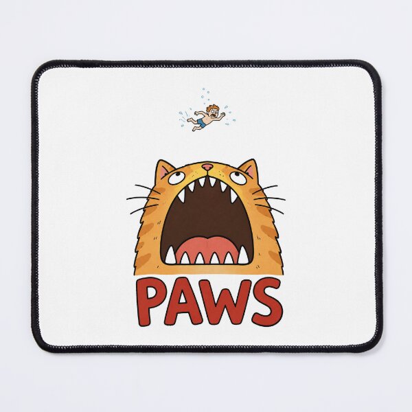 Item preview, Paws Before You Swim Cat designed and sold by MonkiFlipp.