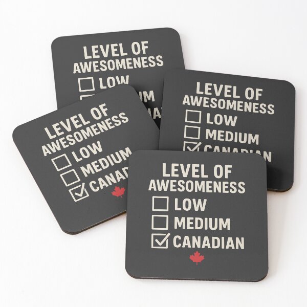 Item preview, Level Of Awesomeness Canadian designed and sold by HowToCanadian.
