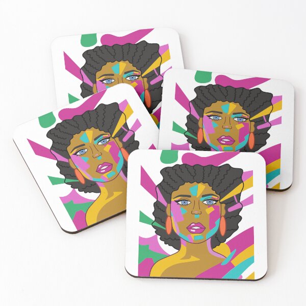 Item preview, Abstract Pop Art Portrait designed and sold by GuweizWorks.