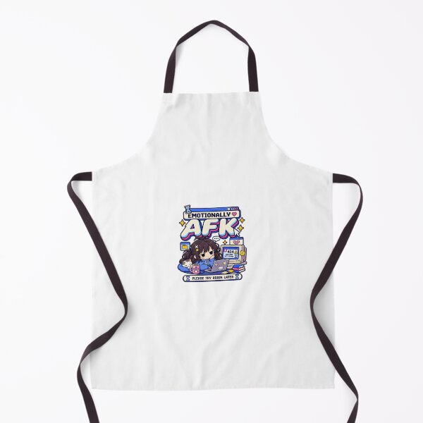 Item preview, Emotionally AFK Cute Gamer 404 Error Design designed and sold by MohamedAbozaid1.