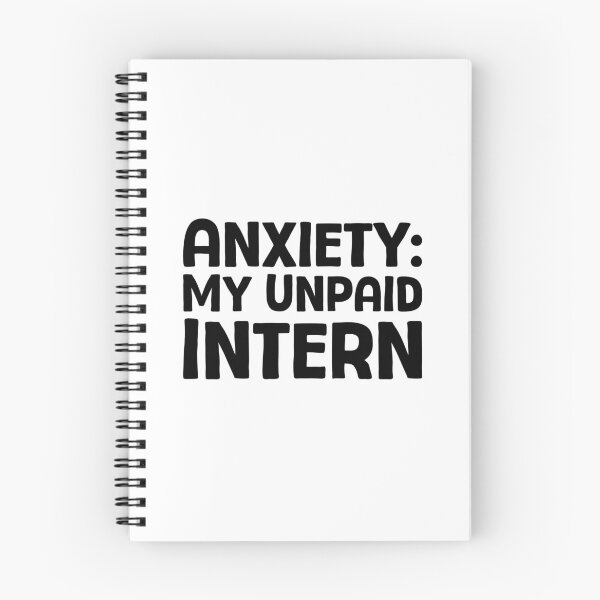 Item preview, Anxiety My Unpaid Intern - B_1 designed and sold by AhmedHelal24795.