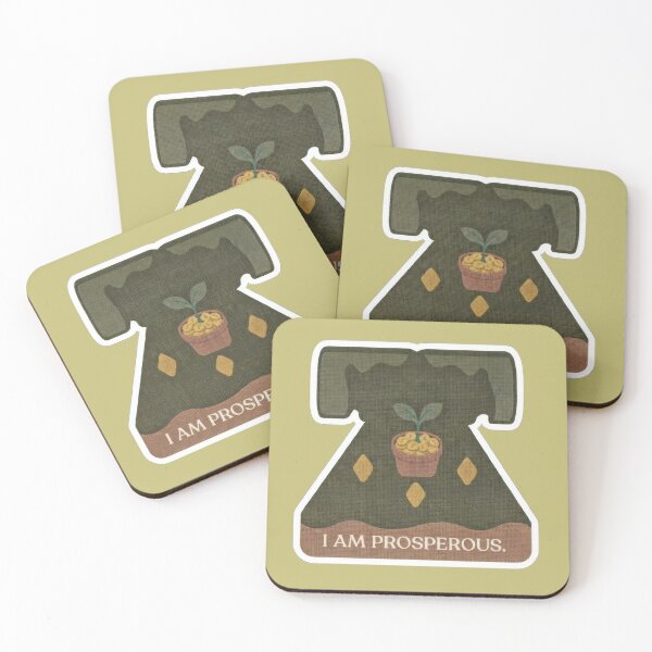 Item preview, I Am Prosperous Minimalist Financial Affirmation designed and sold by WealthVector.
