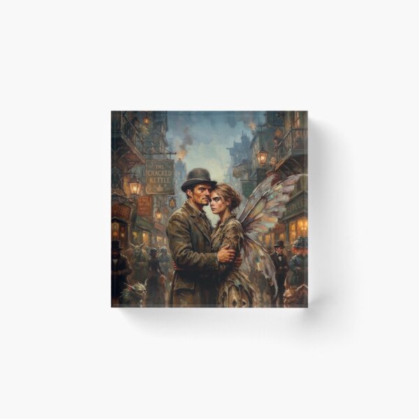 Item preview, Carnival Row Fantasy Noir Fine Art Tribute designed and sold by Art's Diner.