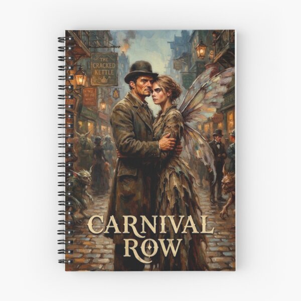 Item preview, Carnival Row Fantasy Noir Fine Art Tribute designed and sold by Art's Diner.
