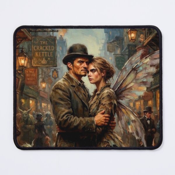 Item preview, Carnival Row Fantasy Noir Fine Art Tribute designed and sold by Art's Diner.