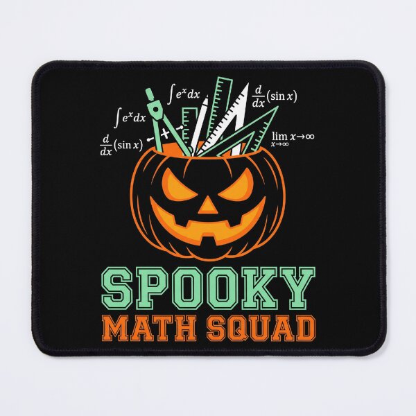 Item preview, Spooky Math Squad Jack O Lantern Formulas Halloween designed and sold by TeNovaStudio.