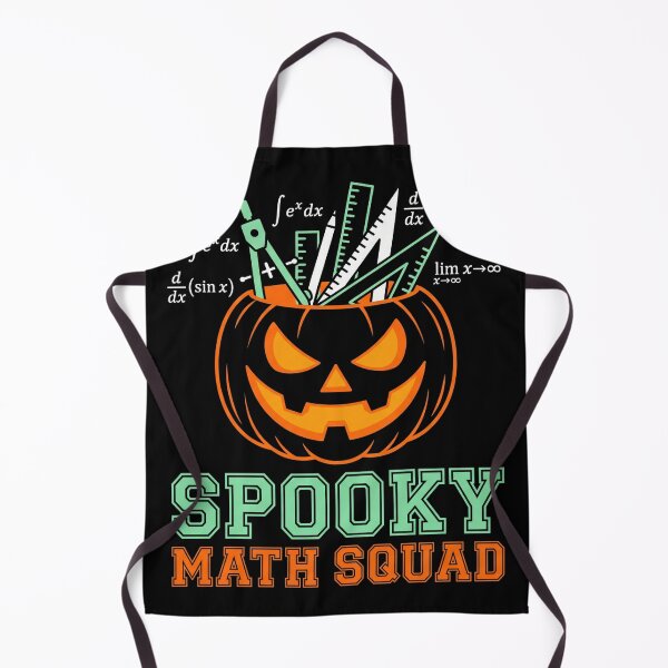 Item preview, Spooky Math Squad Jack O Lantern Formulas Halloween designed and sold by TeNovaStudio.