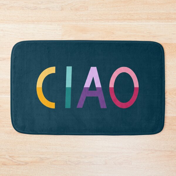 Item preview, Ciao Colorful Typography designed and sold by tudang33.