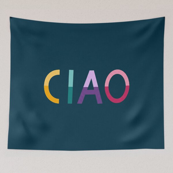 Item preview, Ciao Colorful Typography designed and sold by tudang33.