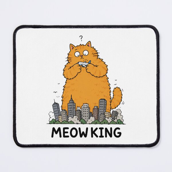 Item preview, Meow King Giant Cat Travel designed and sold by MonkiFlipp.