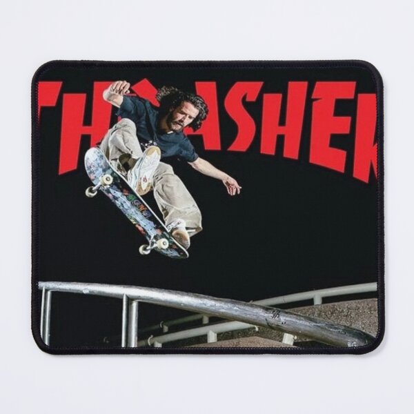 Item preview, Thrasher Skateboard Skate Design Art Print Poster Wall Tee Vest designed and sold by Cool Robot Bro..