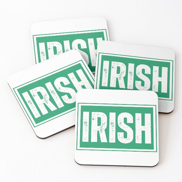 Item preview, Irish Green Badge Distressed Simple Irish Pride Statement designed and sold by HYPNK.