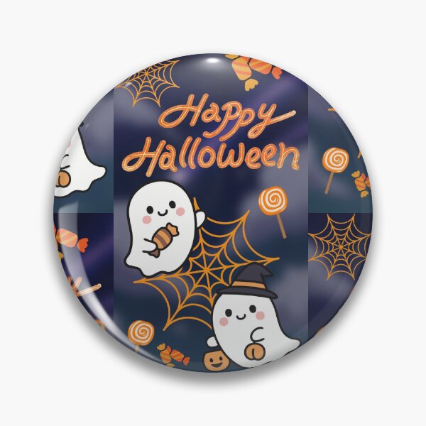 Item preview, Happy Halloween ghost designed and sold by calipso82.