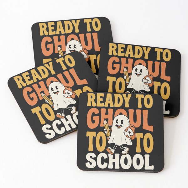 Item preview, Ready To Ghoul To School Vintage Ghost Back To School Halloween designed and sold by TeNovaStudio.