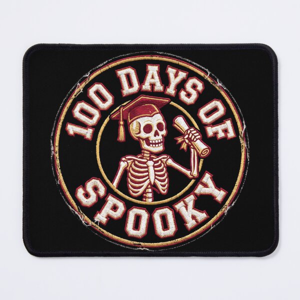 Item preview, 100 Days Of Spooky Skeleton Graduate Diploma School Halloween designed and sold by TeNovaStudio.