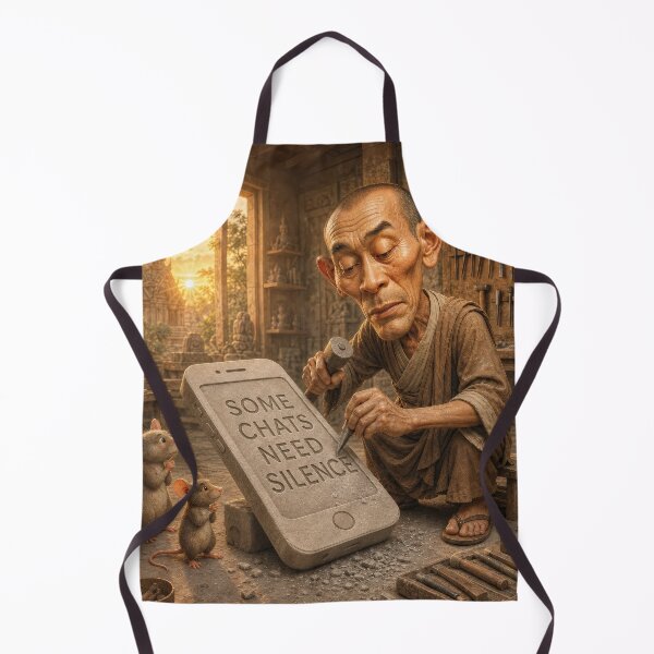 Item preview, Social Media Detox Offline Sculpting A Stone Smartphone designed and sold by The Brother Wu Collection.