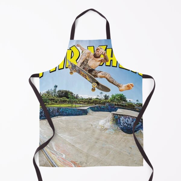 Item preview, Thrasher Skateboard Skate Design Art Print Poster Wall Tee Vest designed and sold by Cool Robot Bro..