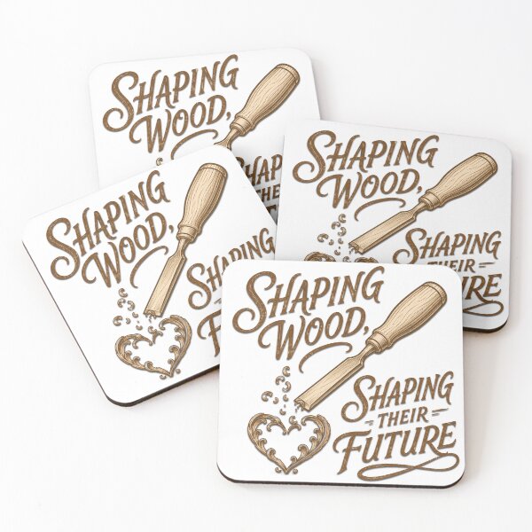 Item preview, Shaping Wood Shaping Their Future - Wood Carving Chisel Gift ​ designed and sold by Haque Desigens.