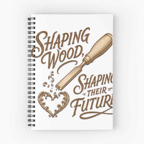 Item preview, Shaping Wood Shaping Their Future - Wood Carving Chisel Gift ​ designed and sold by Haque Desigens.