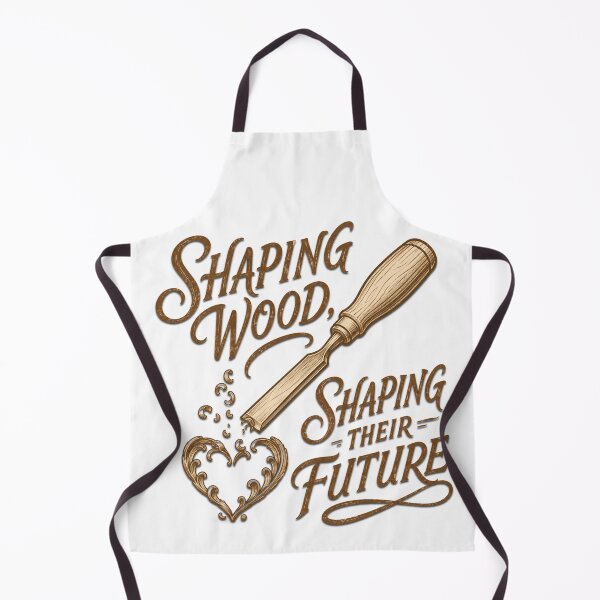 Item preview, Shaping Wood Shaping Their Future - Wood Carving Chisel Gift ​ designed and sold by Haque Desigens.