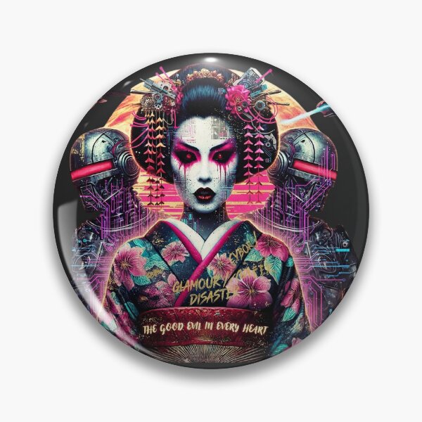 Item preview, Cyber Geisha Robot Cyborg SciFi designed and sold by Voodoo Store Paranormal Collections.