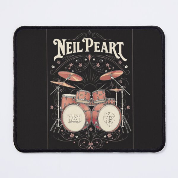 Item preview, Neil Peart Legendary Drummer Design – Rush Band Iconic Rock Hero Art LIMITED EDITION designed and sold by Alecz5.