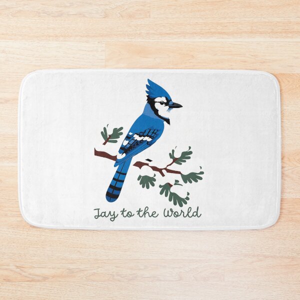 Item preview, Jay to the World - Funny Blue Jay Christmas Bird Birdwatching Pun designed and sold by Neurospicy Trolls.