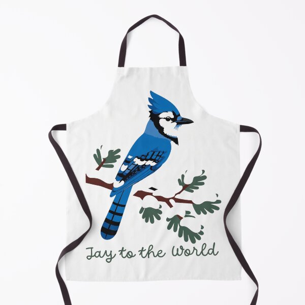 Item preview, Jay to the World - Funny Blue Jay Christmas Bird Birdwatching Pun designed and sold by Neurospicy Trolls.