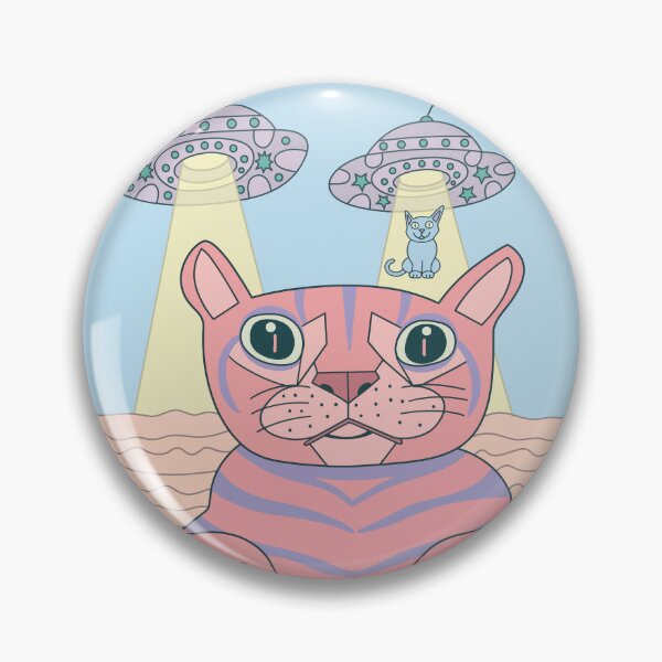 Item preview, Alien Abduction Cat designed and sold by GuweizWorks.
