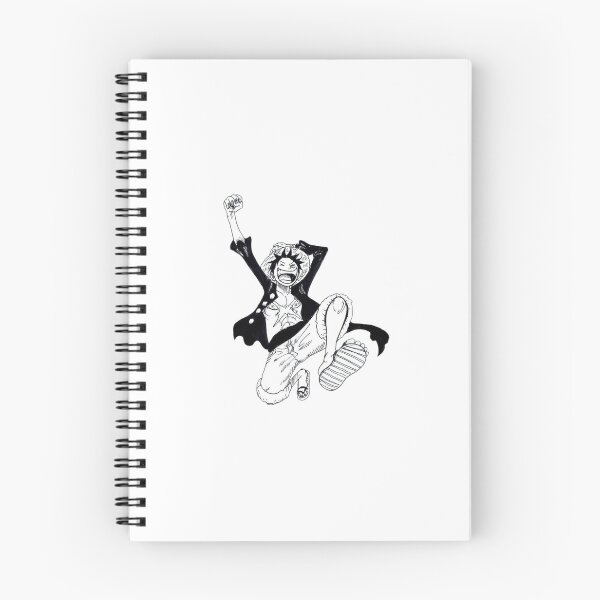Item preview, Luffy The Straw Hat Pirate — The King of Freedom Icon Black n White designed and sold by TheStickLab.