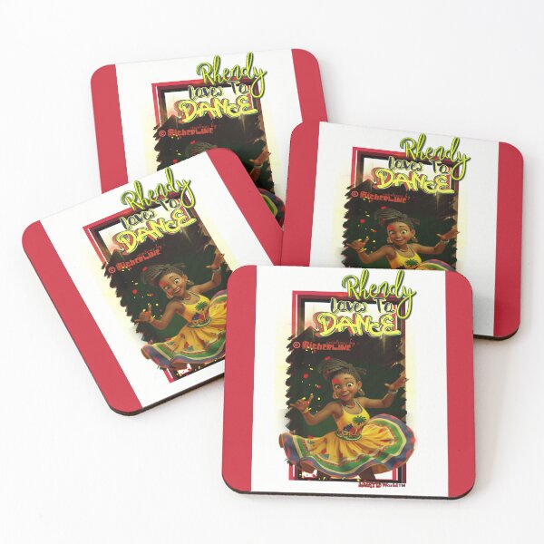 Item preview, Rhendy Loves to Dance - Joyful Haitian Carnival Dancer | Tropical Culture Art designed and sold by Creations by Richerline of IARTDWORLD™.