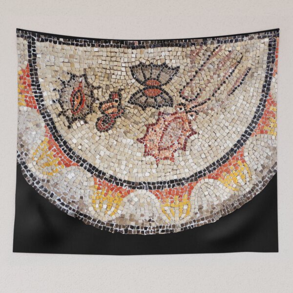 Item preview, Ancient Roman Marine Life Mosaic designed and sold by Banal25.