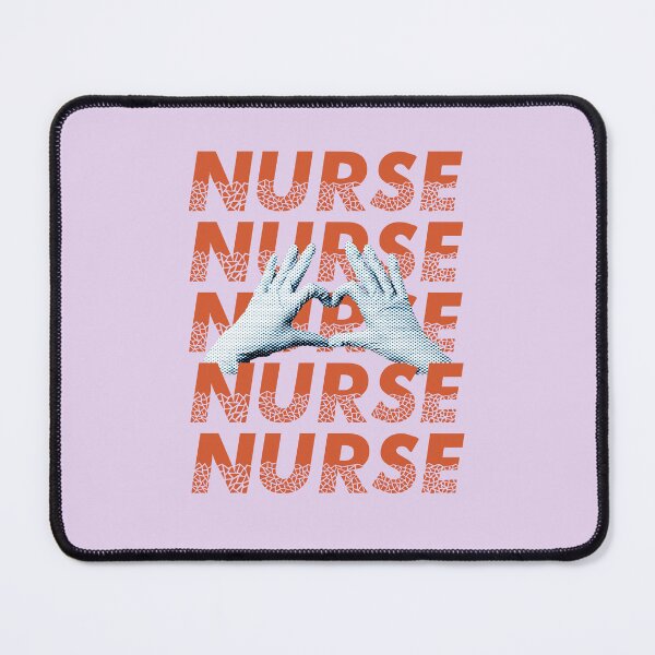 Item preview, Nurse RN, with heart gloves designed and sold by EmotionArt.