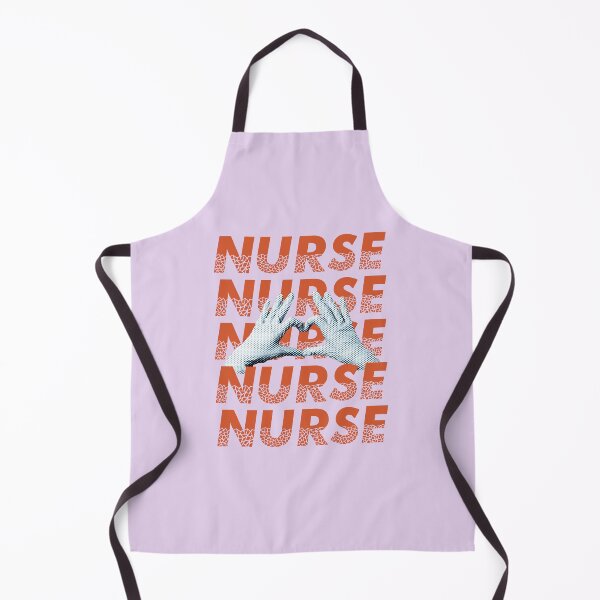 Item preview, Nurse RN, with heart gloves designed and sold by EmotionArt.