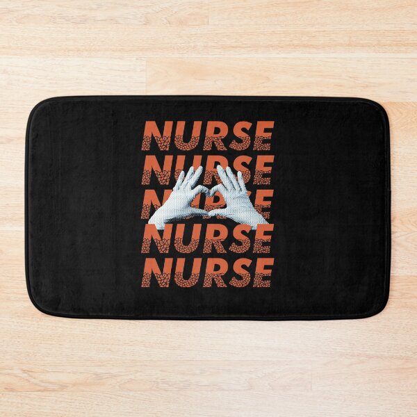 Item preview, Nurse RN, with heart gloves designed and sold by EmotionArt.