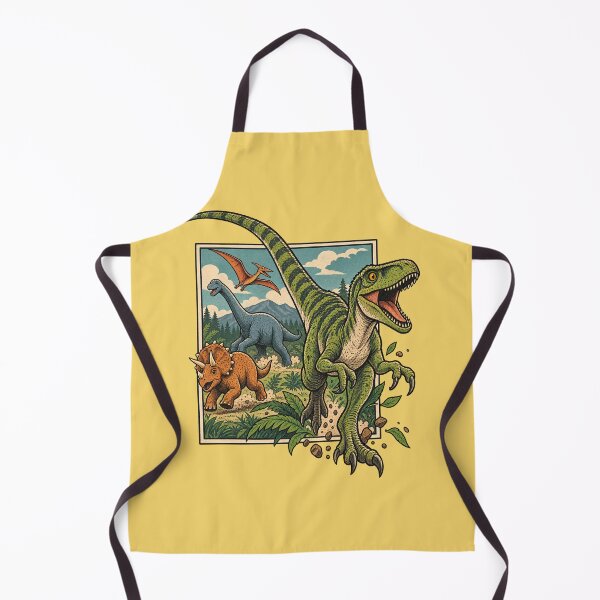 Item preview, Vintage Dinosaur Adventure – Prehistoric Illustration designed and sold by yayor.