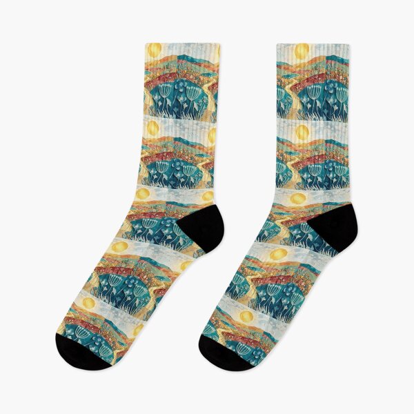 Item preview, Flower-covered hills. designed and sold by elegantpaterns.
