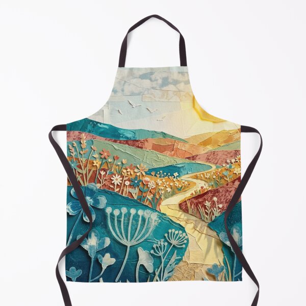Item preview, Flower-covered hills. designed and sold by elegantpaterns.