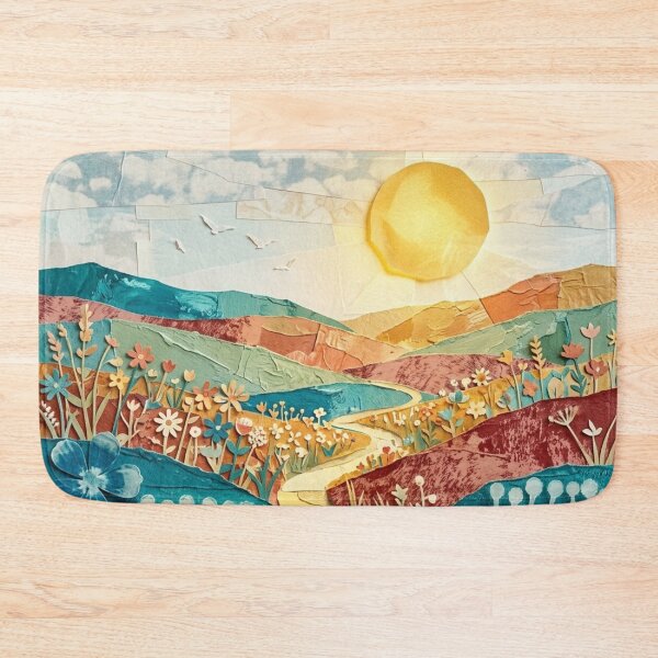 Item preview, Flower-covered hills. designed and sold by elegantpaterns.
