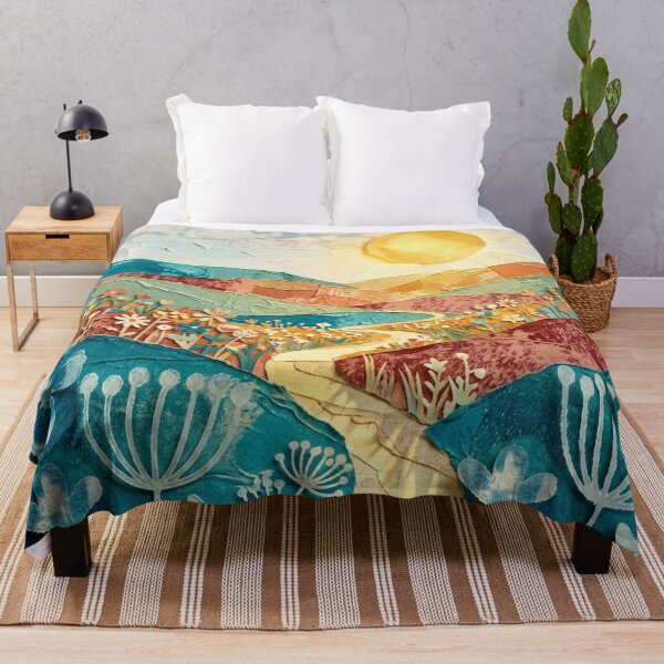 Item preview, Flower-covered hills. designed and sold by elegantpaterns.