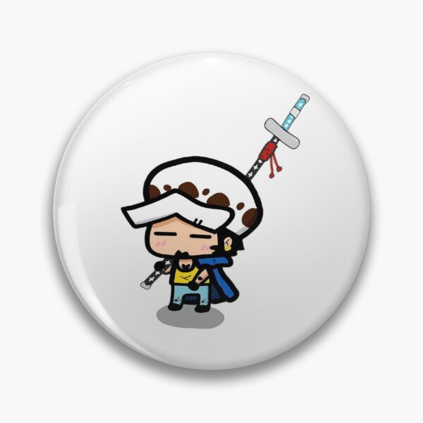 Item preview, The Surgeon of Death — Trafalgar Law Chibi Kawaii designed and sold by TheStickLab.