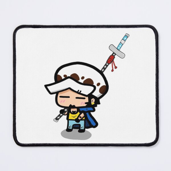 Item preview, The Surgeon of Death — Trafalgar Law Chibi Kawaii designed and sold by TheStickLab.