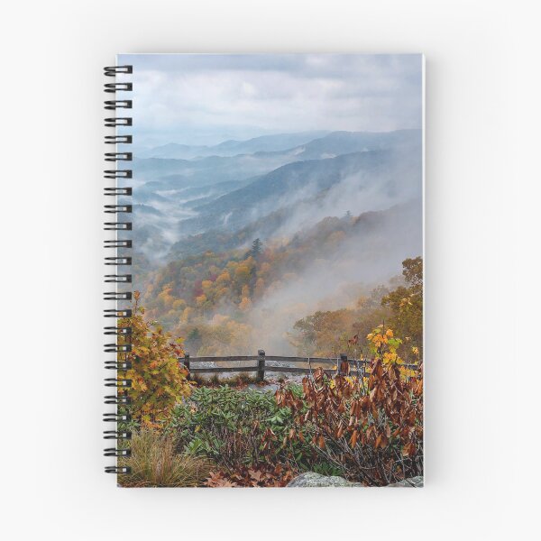 Item preview, Foggy Mountain View in Autumn designed and sold by Savannah Gibbs.