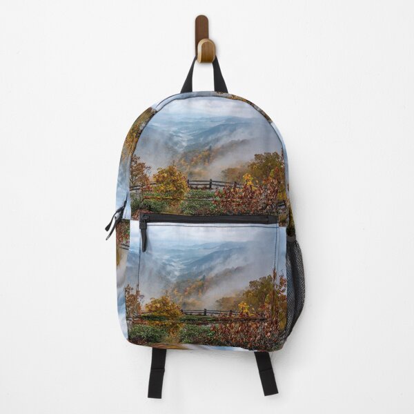 Item preview, Foggy Mountain View in Autumn designed and sold by Savannah Gibbs.