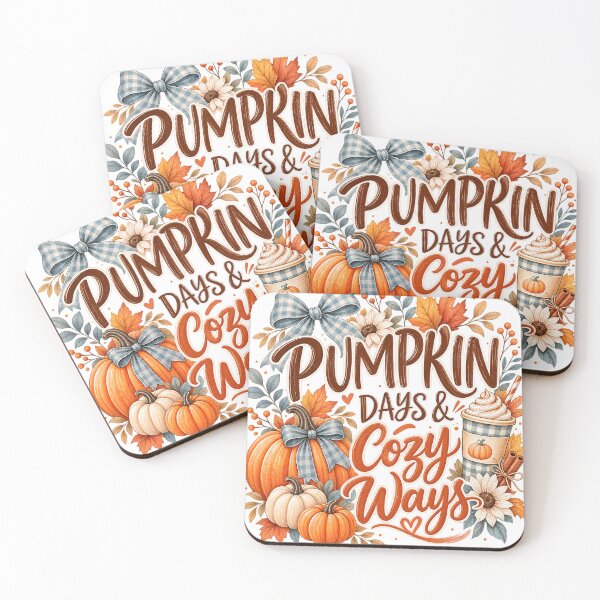 Item preview, Pumpkin Days & Cozy Ways Fall Pumpkin Coffee  designed and sold by Verycutethings.