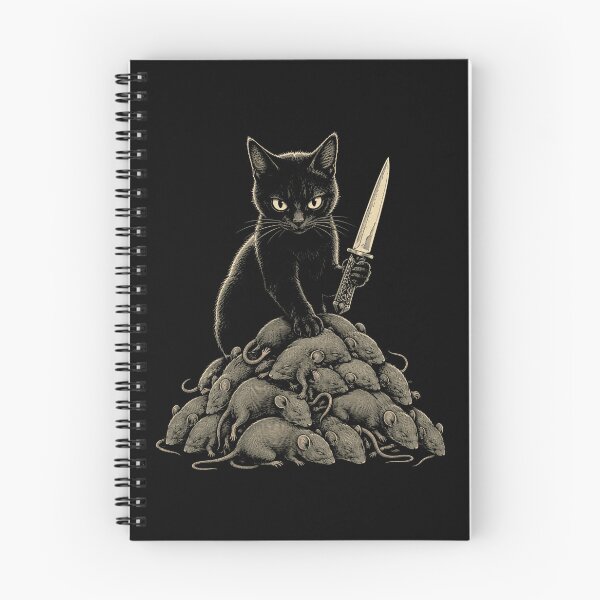 Item preview, Cute cat with knife and mice scary Halloween costume designed and sold by Kladhadredo.