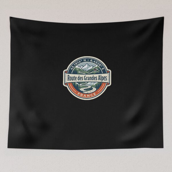 Item preview, Route Des Grandes Alpes  designed and sold by TulipaGraphics.
