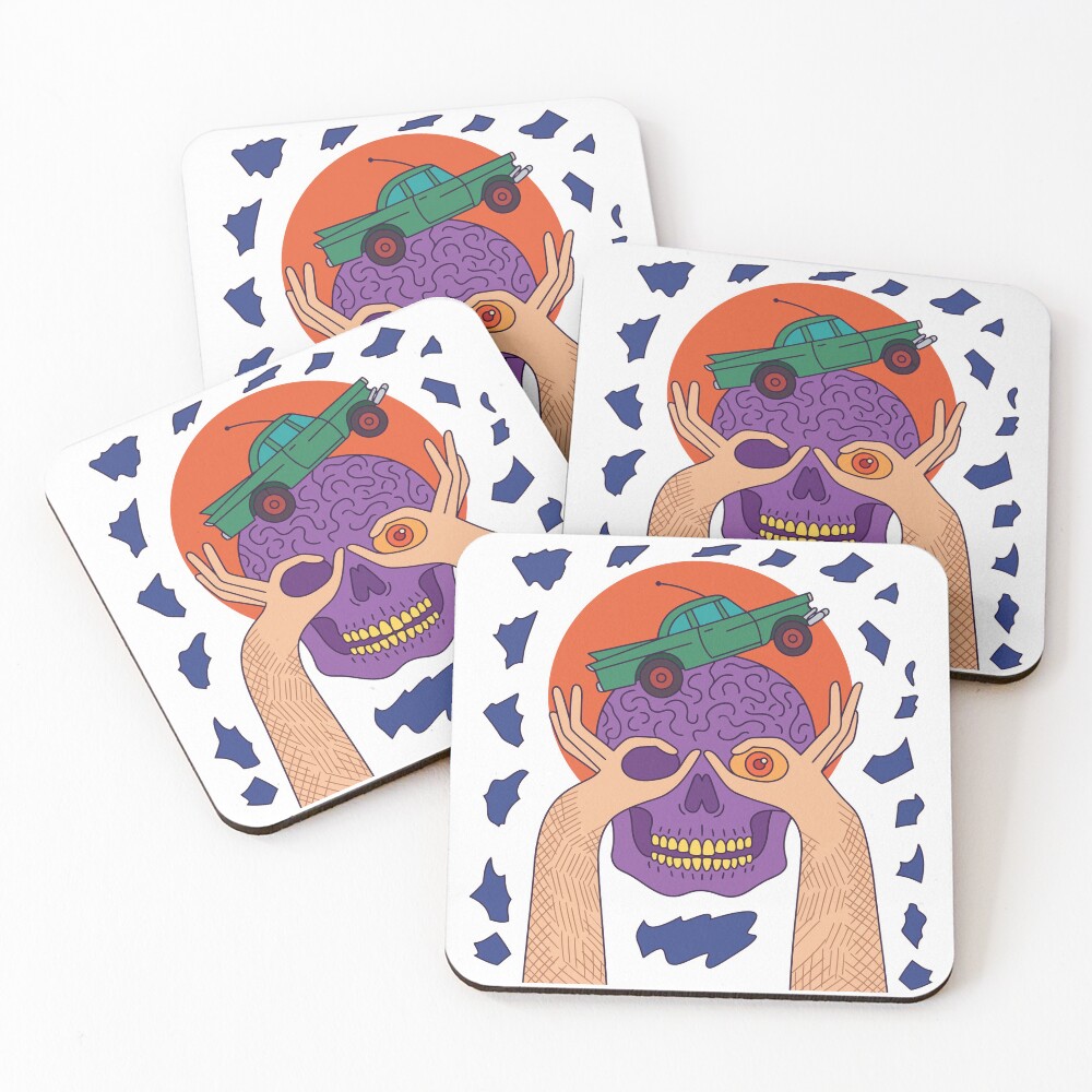 Item preview, Coasters (Set of 4) designed and sold by GuweizWorks.