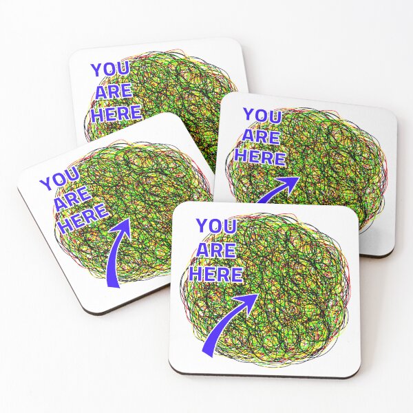 Item preview, You Are Here (In The Chaos) designed and sold by couragetoday.