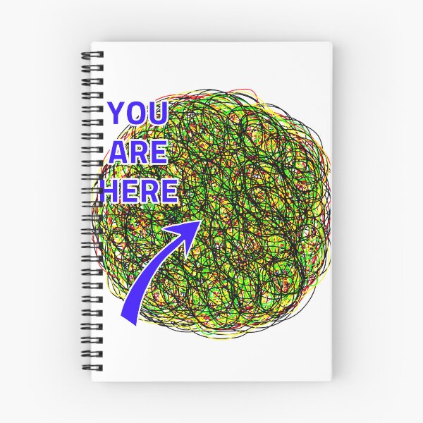 Item preview, You Are Here (In The Chaos) designed and sold by couragetoday.